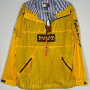 Timberland x Tommy Anorak Men's Bright Yellow Windbreaker